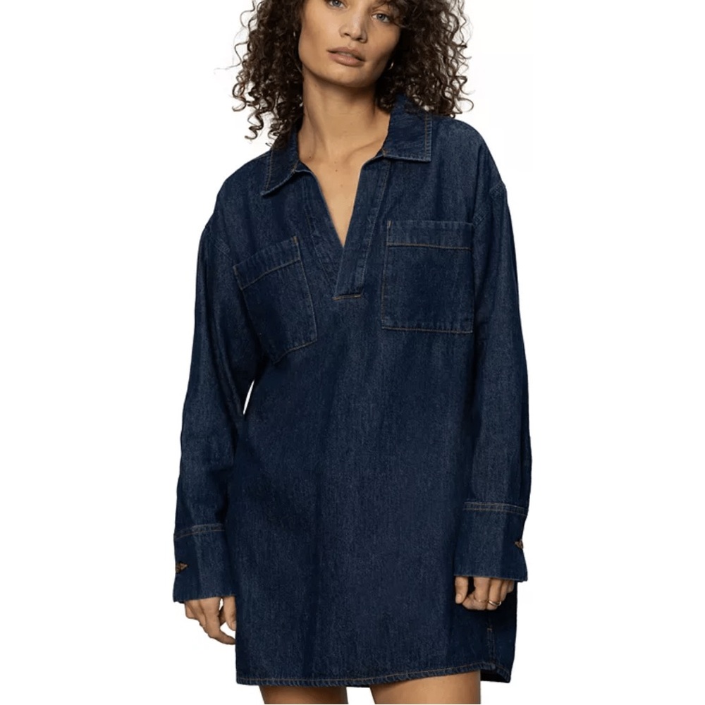 All Day Denim Tunic Dress